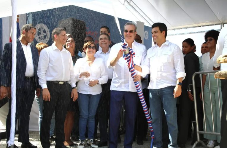 Gobierno dominicano inaugura ampliación del Acueducto Múltiple de Peravia, obra que impactará a 68,000 habitantes
